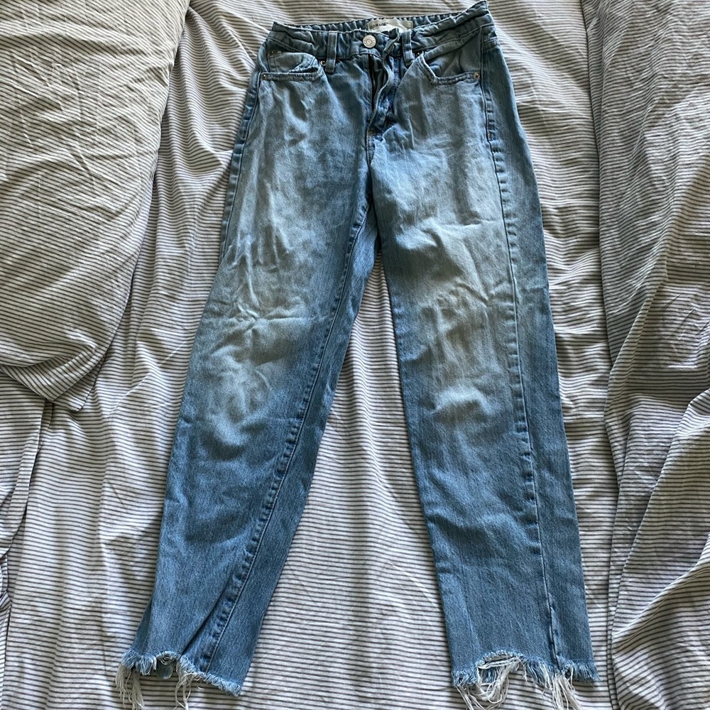 garage light wash jeans!